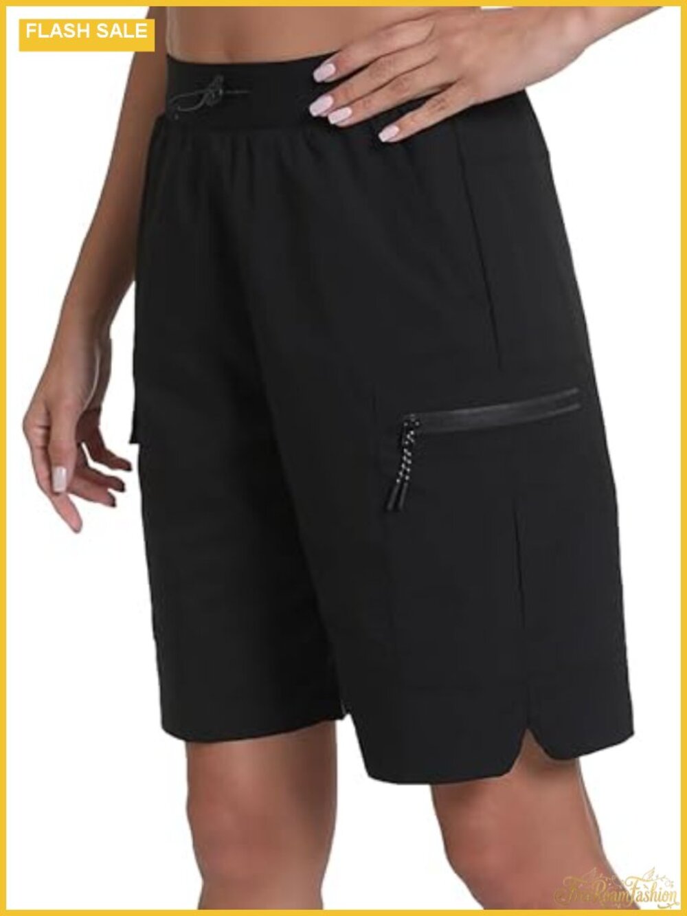 Women's Quick Dry Hiking Cargo Shorts with Pockets